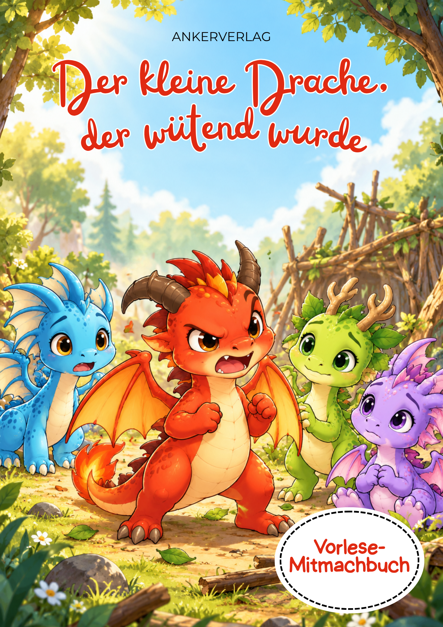 Der kleine Drache, der wütend wurde – Vorschauseite 1